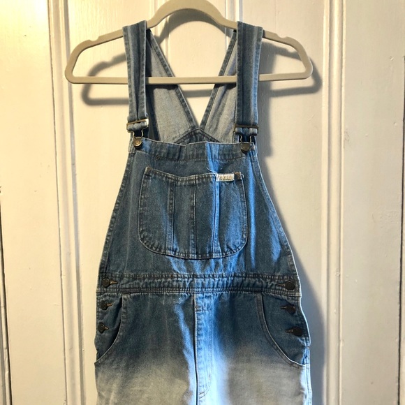 Vintage Denim - Vintage Overall Shorts